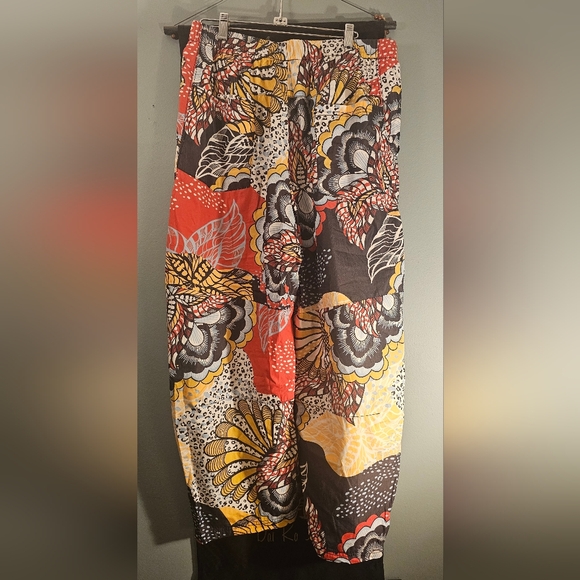 Free People FP Movement Game Day Printed Pants Wildflower Retro Combo NWT Size L - Picture 7 of 7